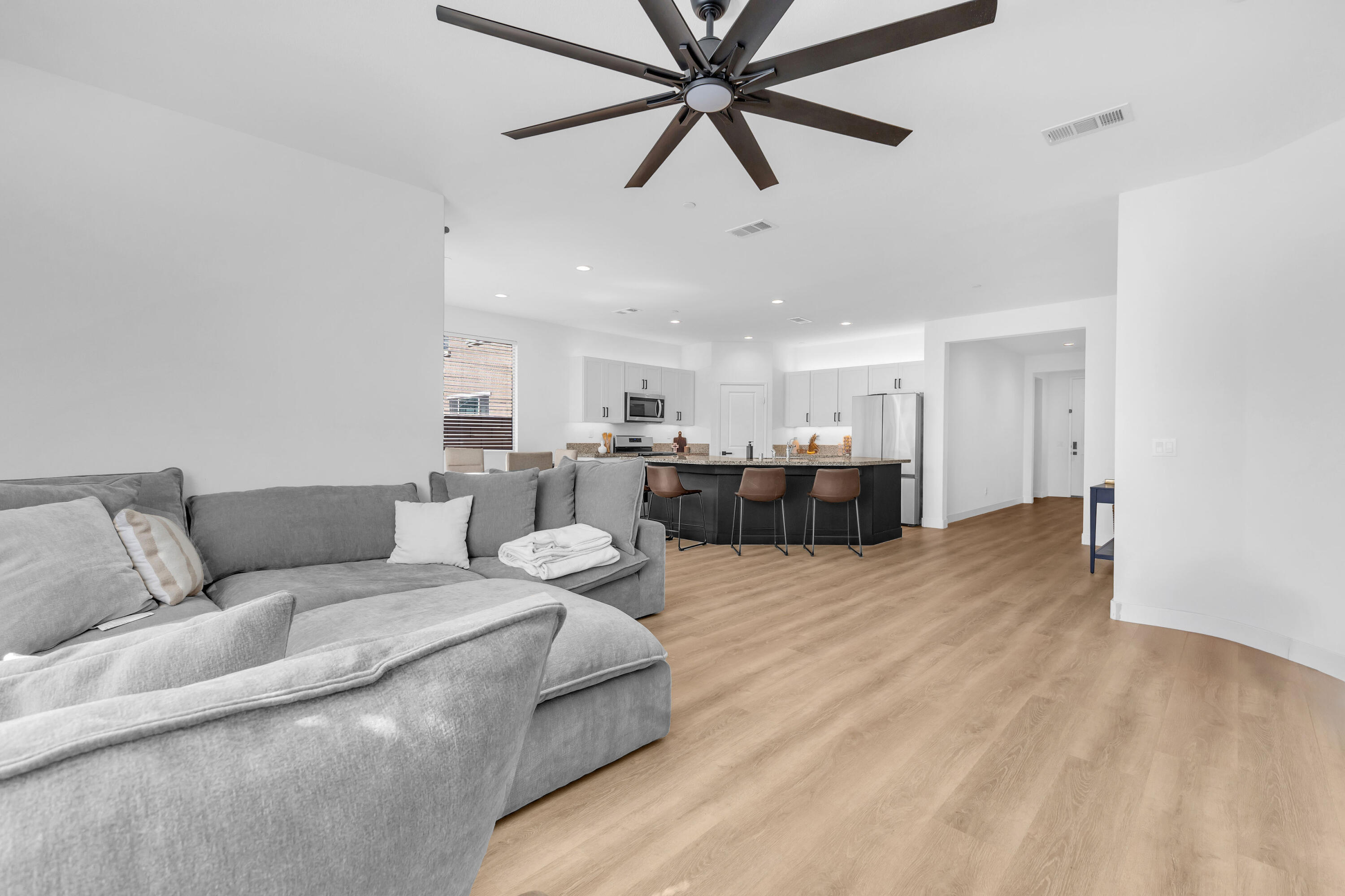 53020 Torino Place Coachella, CA 92236 - Photo 21 of 43 a living room with furniture and a ceiling fan