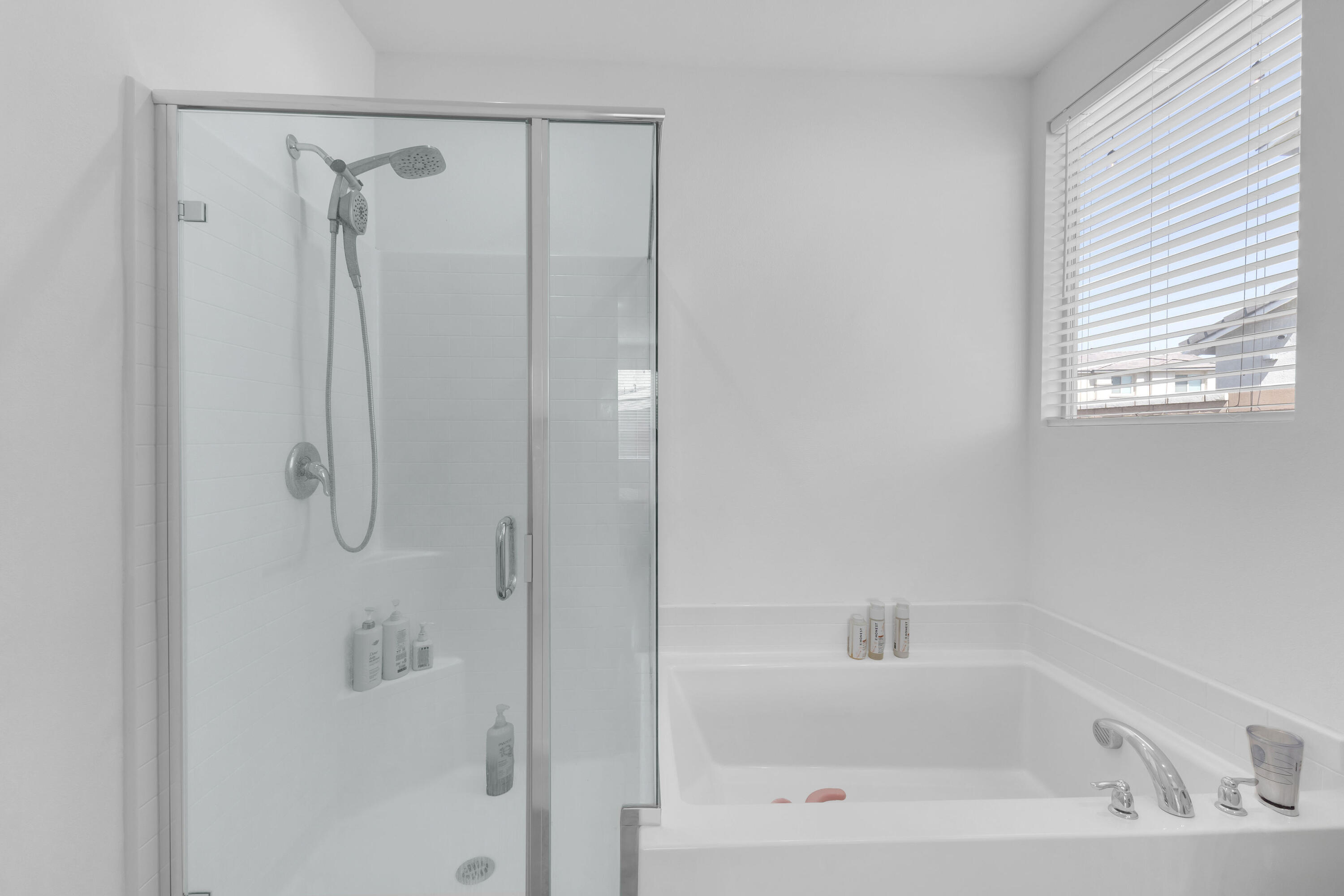 53020 Torino Place Coachella, CA 92236 - Photo 35 of 43 a white bath tub sitting next to a shower