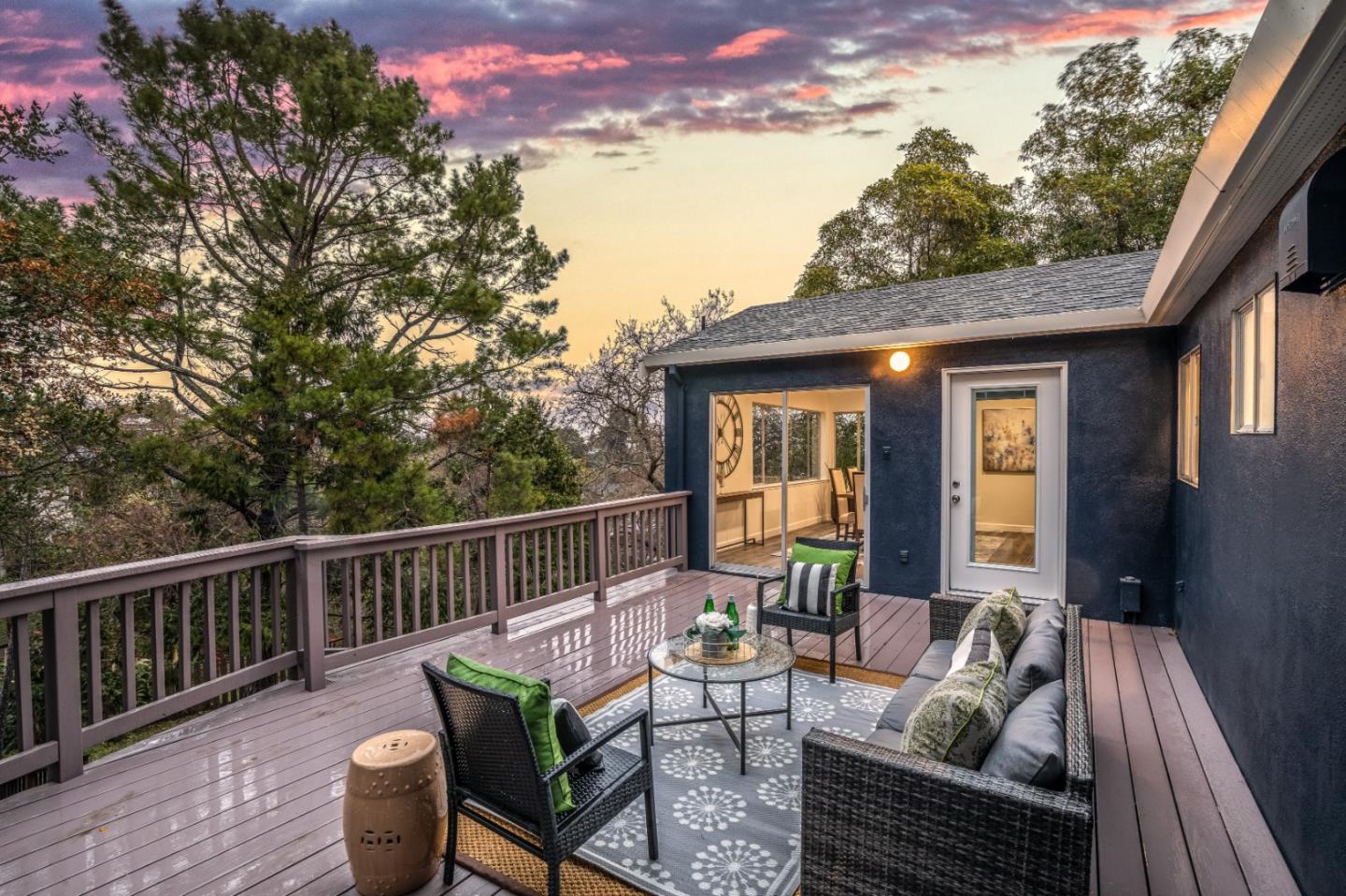 865 Sunset Drive San Carlos, CA 94070 - Photo 24 of 26 a view of a patio on the roof deck
