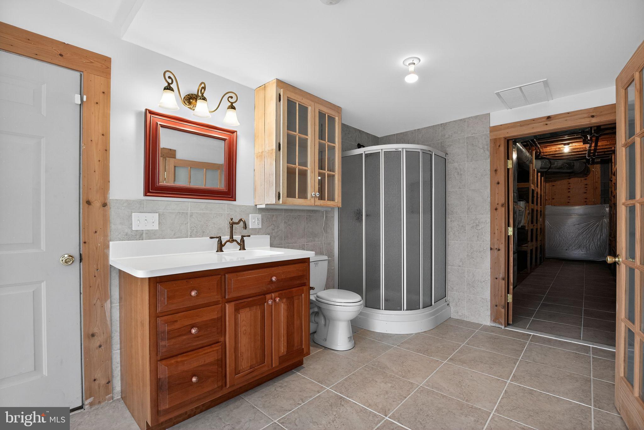 20045 Tower Hill Road Leonardtown, MD 20650 - Photo 38 of 65 Finished lower level w/ full bath station.