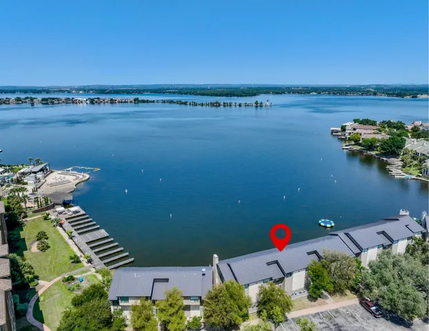 a view of a lake and a mountain