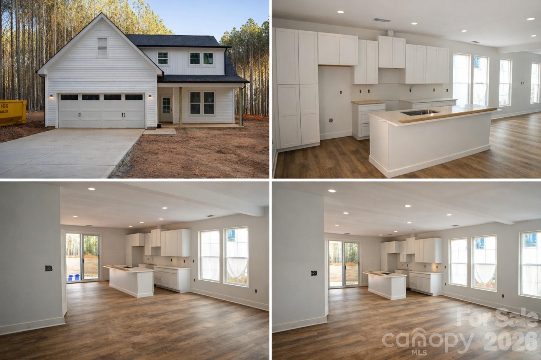 1424 Quiver Way York, SC 29745 - Photo 2 of 8 a view of kitchen with kitchen island white cabinets and appliances