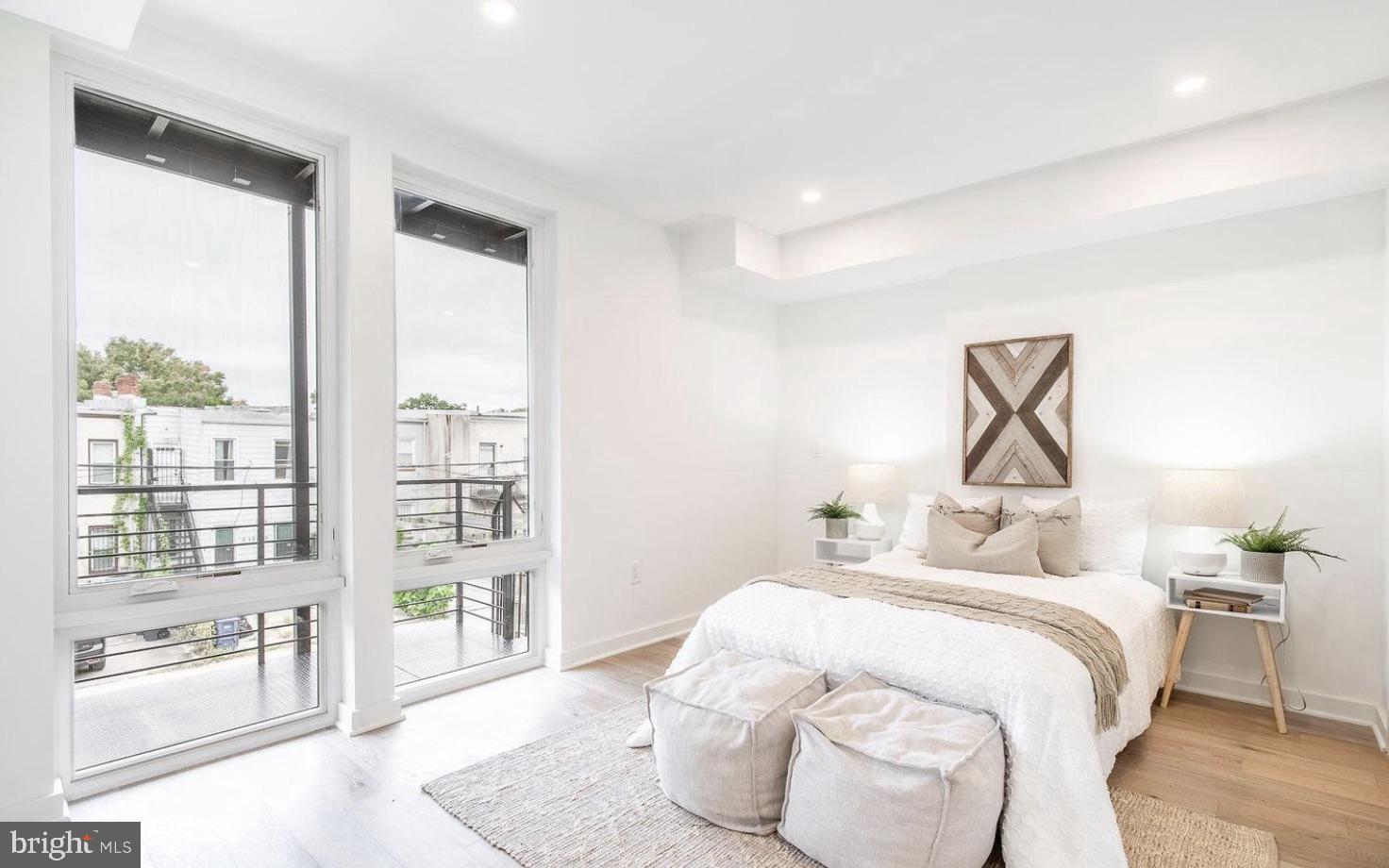 136 Q Street Northwest, Unit 2 Washington, DC 20001 - Photo 10 of 24 First bedroom off the kitchen.