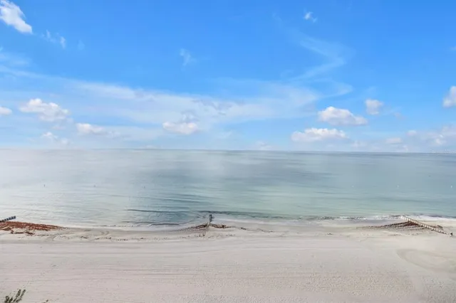 a view of an ocean beach