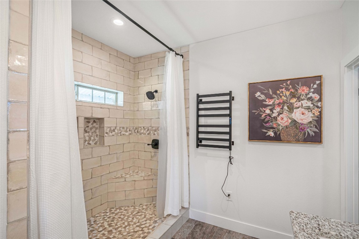 1000 Oil Field Road Lockhart, TX 78644 - Photo 22 of 39 a bathroom with a shower