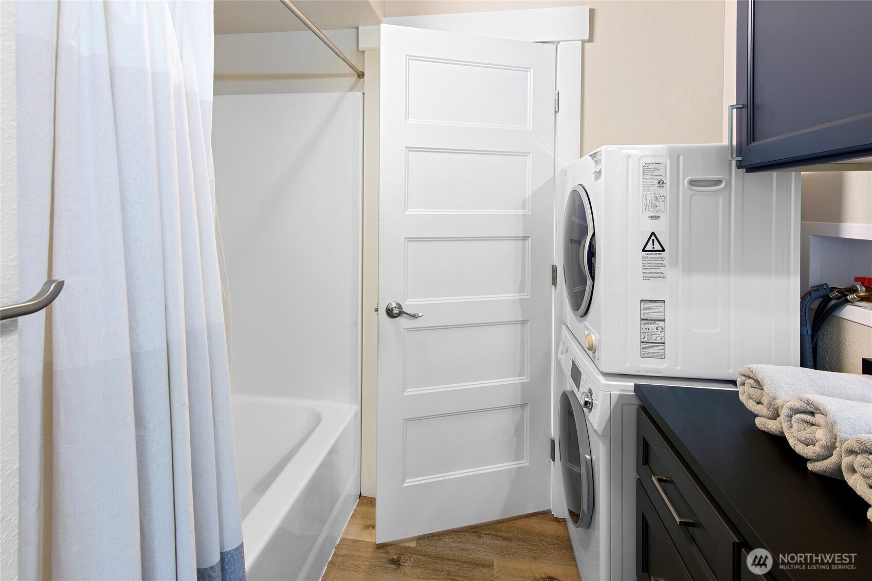 304292 Highway 101 Brinnon, WA 98320 - Photo 13 of 33 a bathroom with a bathtub and shower