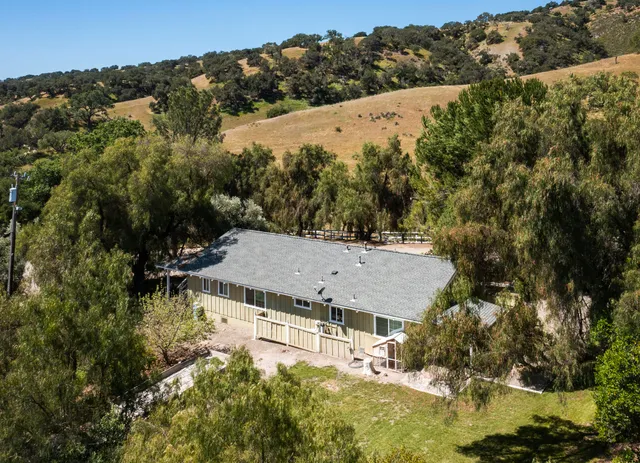 a view of mountains in between of the city