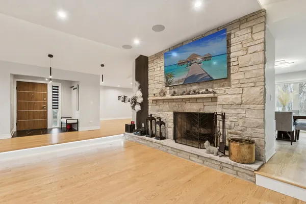 a kitchen with stainless steel appliances granite countertop a stove and a sink