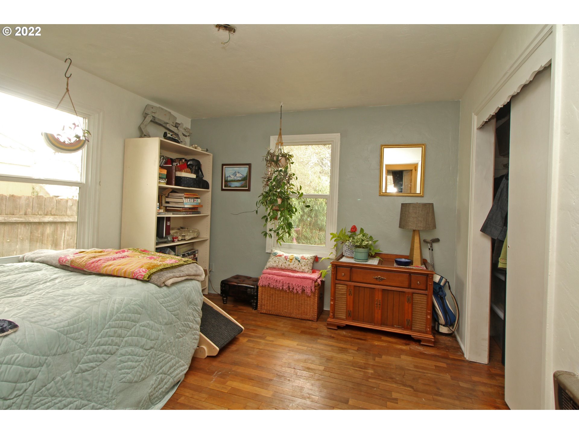 1939 E Street Springfield, OR 97477 - Photo 16 of 32 a bedroom with furniture and a window