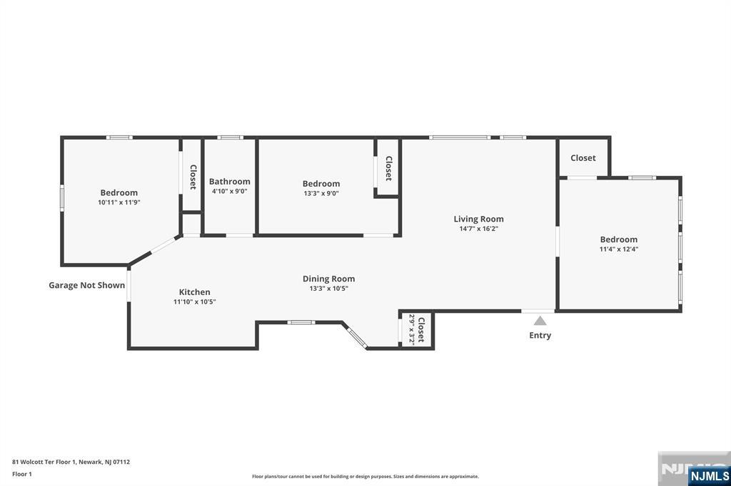 81 Wolcott Terrace Newark, NJ 07112 - Photo 20 of 20 a picture of a wall with a white wall