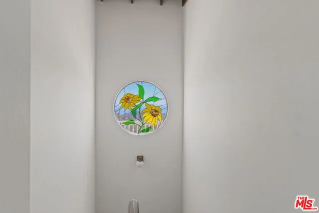 a close up of a wall