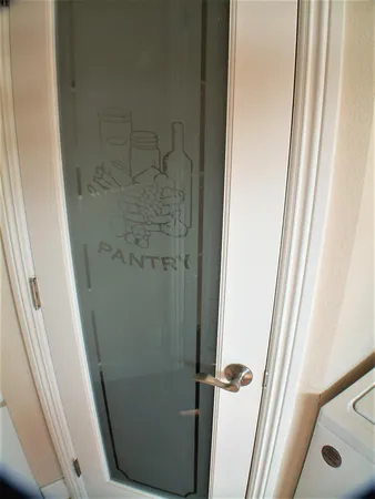 a view of empty room