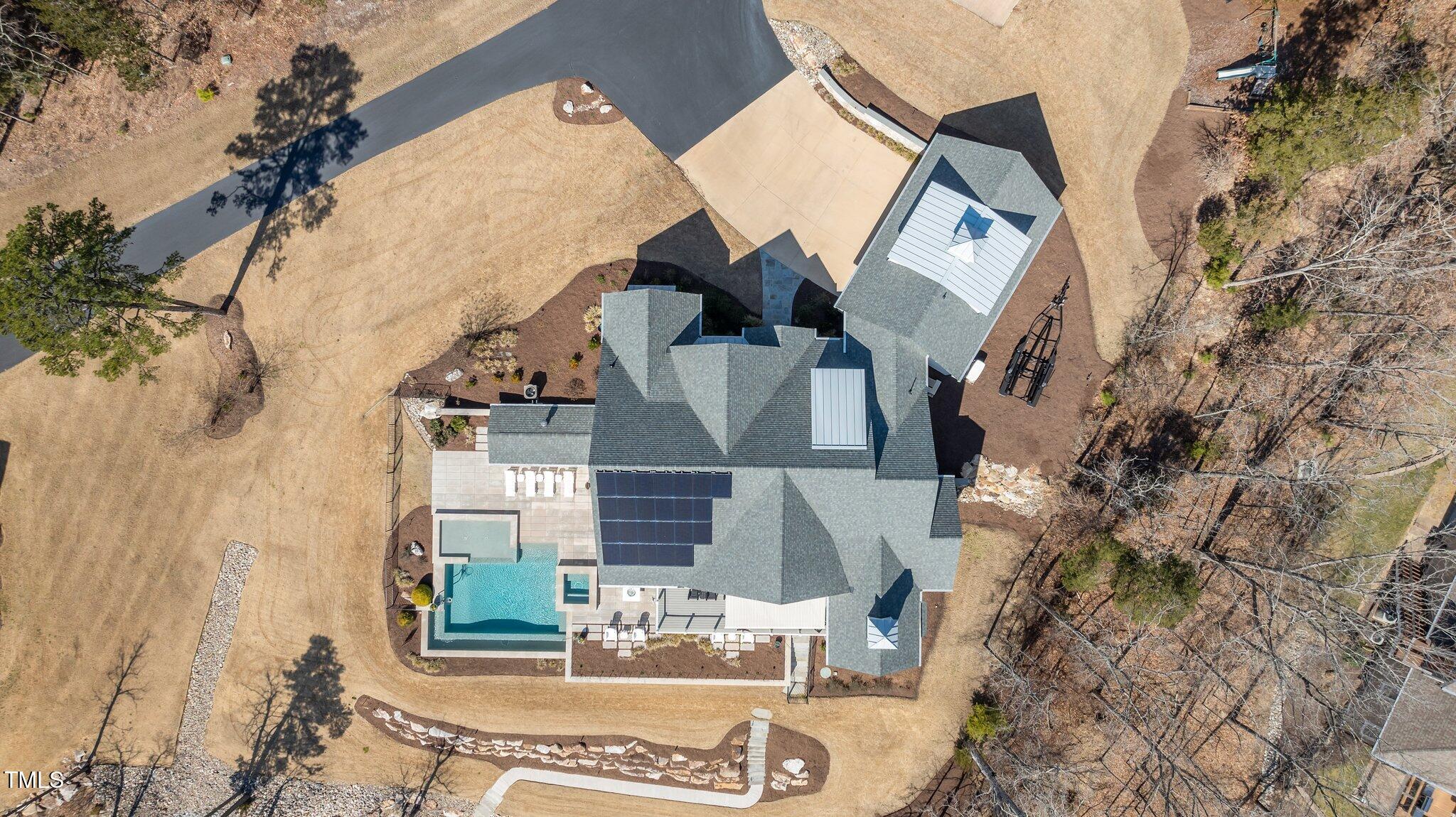 992 Estate Road Semora, NC 27343 - Photo 8 of 77 OVERHEAD VIEW