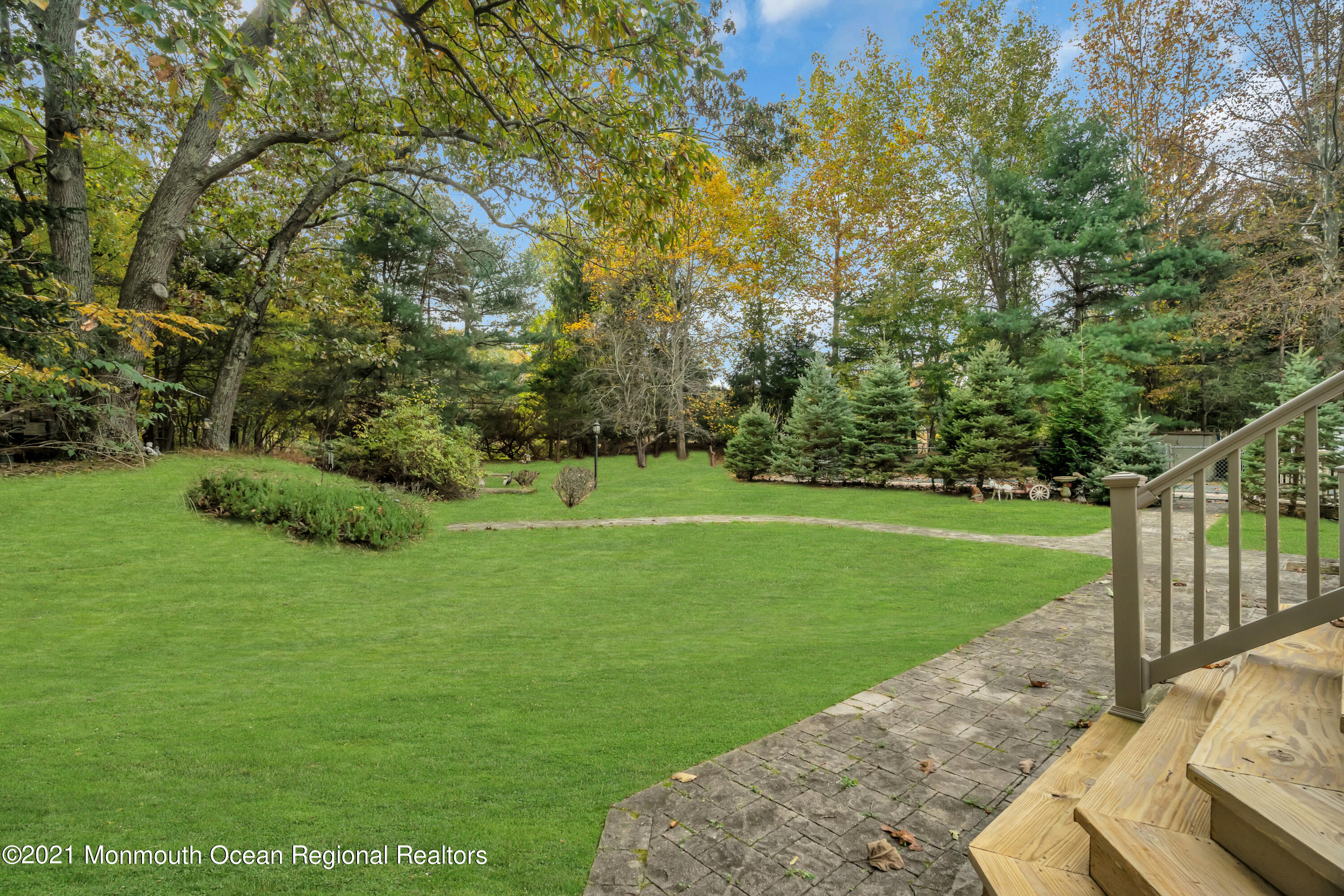 615 West Farms Road Howell, NJ 07731 - Photo 34 of 36 a view of a park with large trees