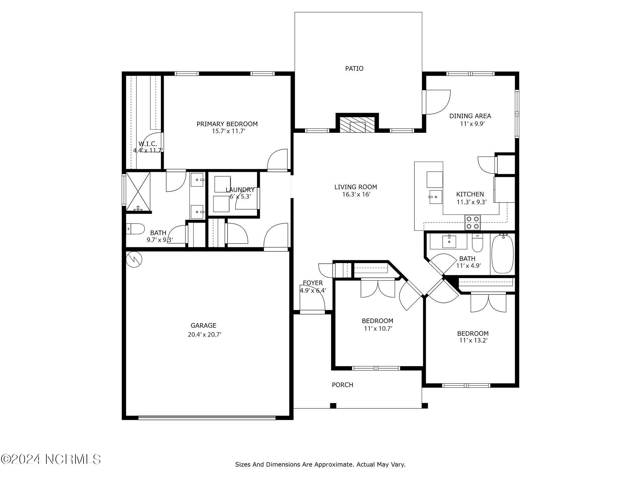 263 Double Eagle Road Burgaw, NC 28425 - Photo 24 of 24 263doubleeaglefloorplan