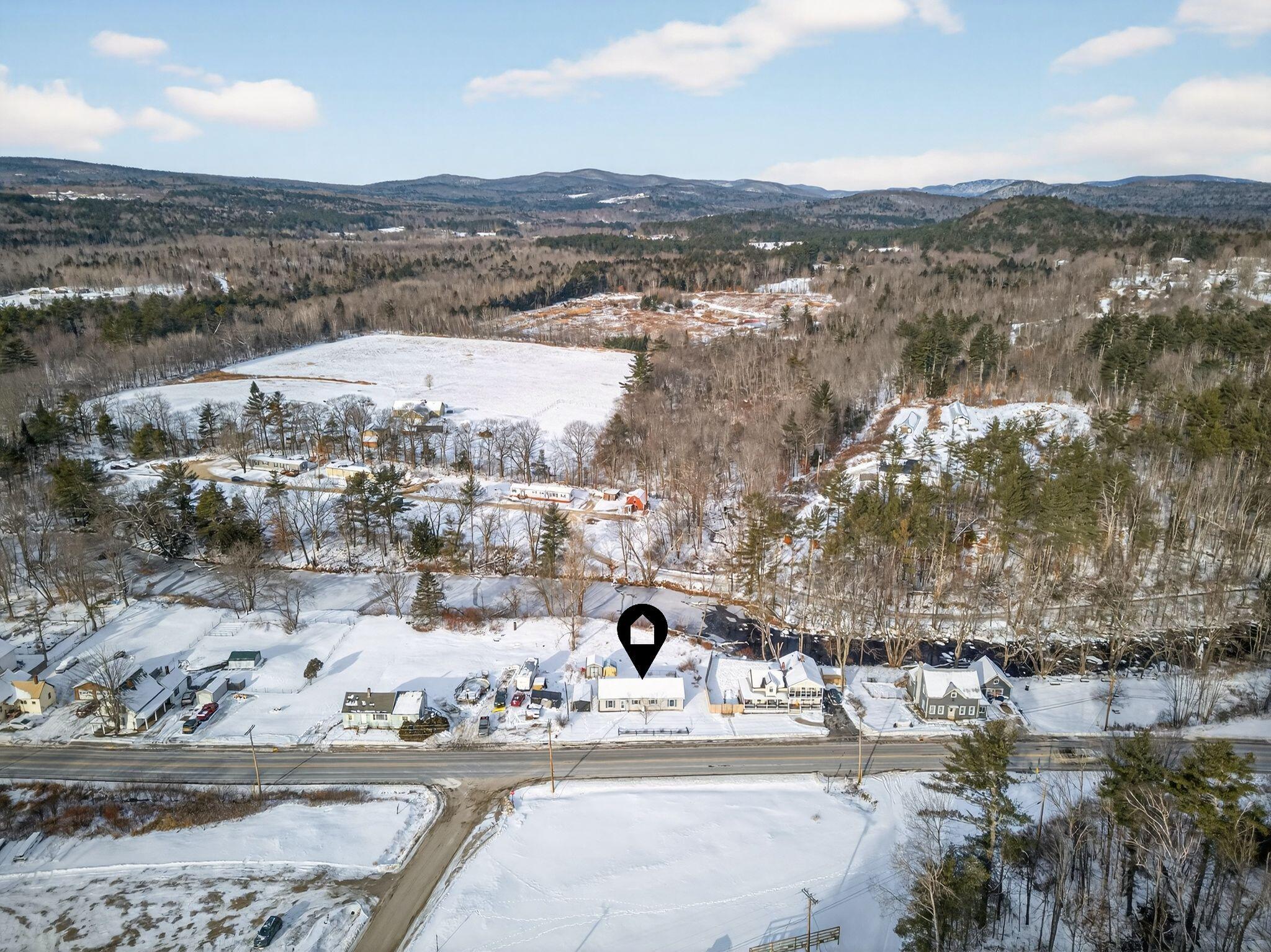 37 Depot Street Buckfield, ME 04220 - Photo 25 of 27 Aerial