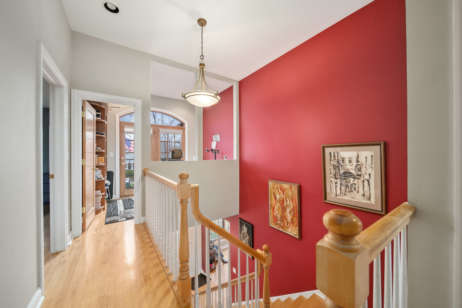 Undisclosed Address Park Ridge, IL 60068 - Photo 17 of 47 a view of an entryway with a workspace