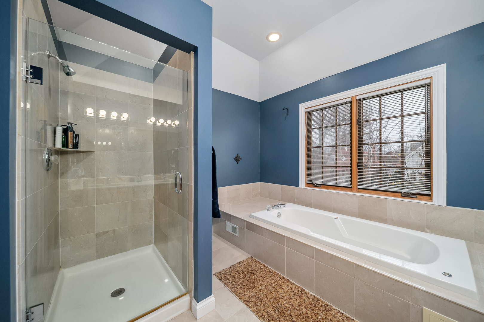 Undisclosed Address Park Ridge, IL 60068 - Photo 22 of 47 a white bath tub sitting next to a shower