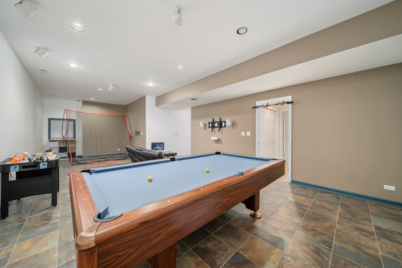 Undisclosed Address Park Ridge, IL 60068 - Photo 41 of 47 a living room with pool table and a couch