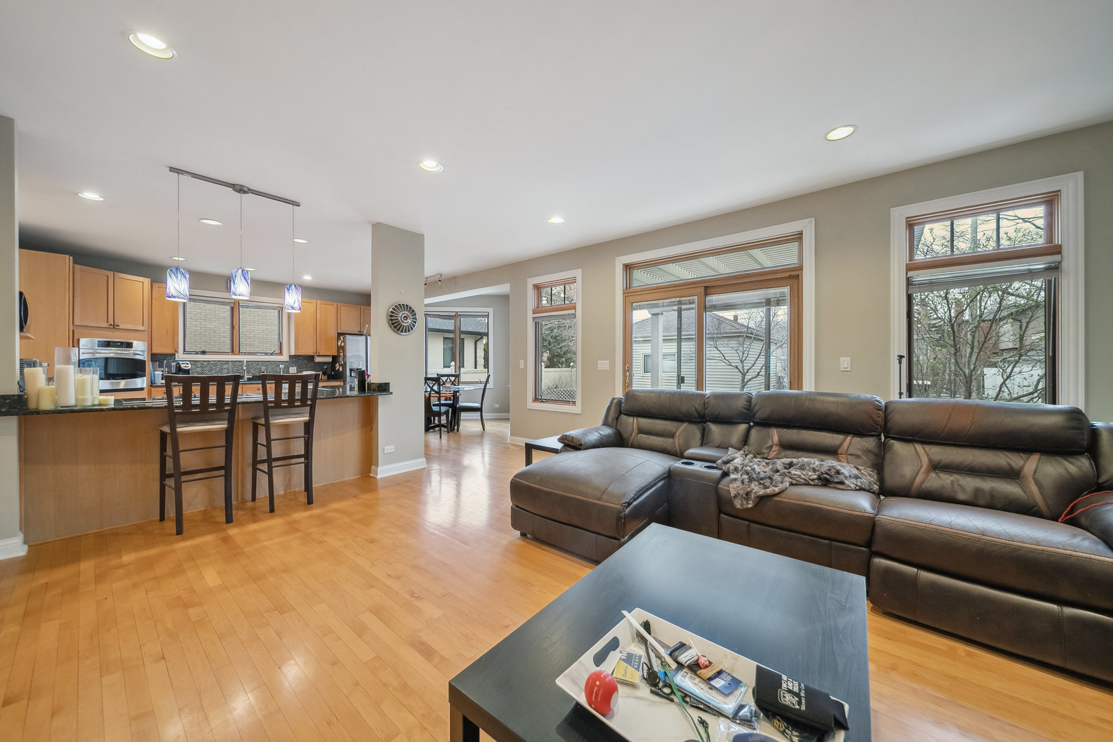 Undisclosed Address Park Ridge, IL 60068 - Photo 8 of 47 a living room with furniture and a large window