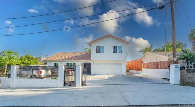 a view of house with outdoor space