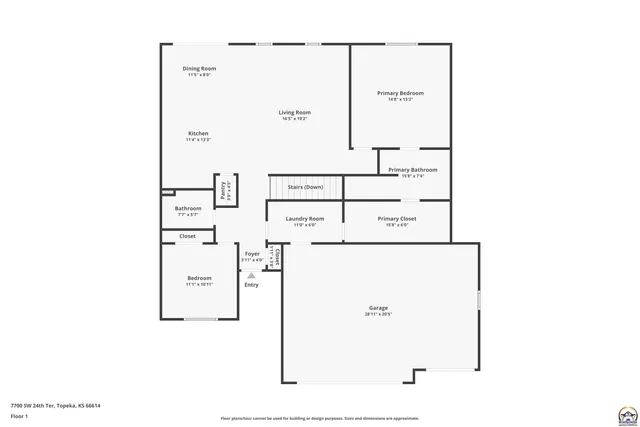 $460,000 | 7700 Southwest 24th Terrace, Topeka, KS 66614