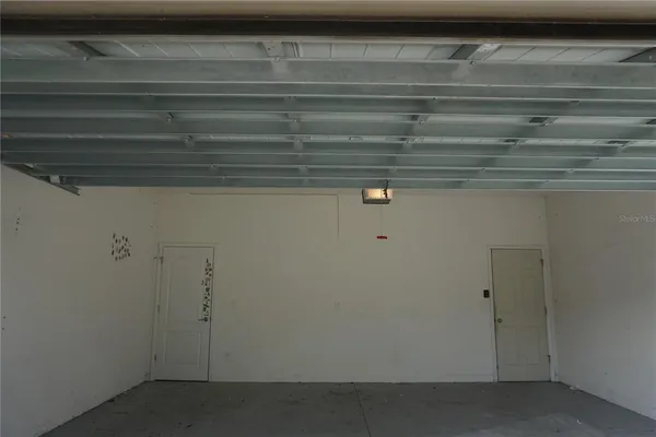 a close view of closet