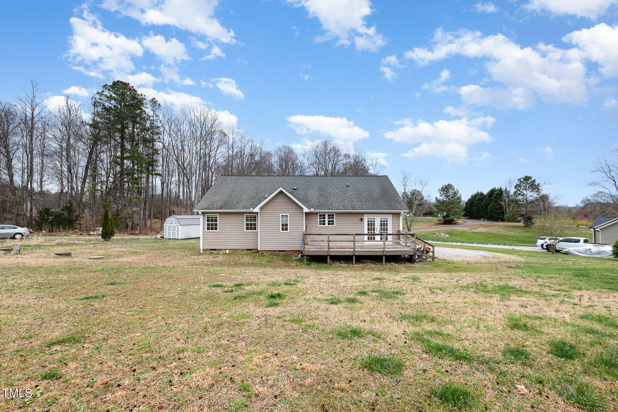 5001 West Pool Road Rougemont, NC 27572 - Photo 25 of 29 a house view with a garden space