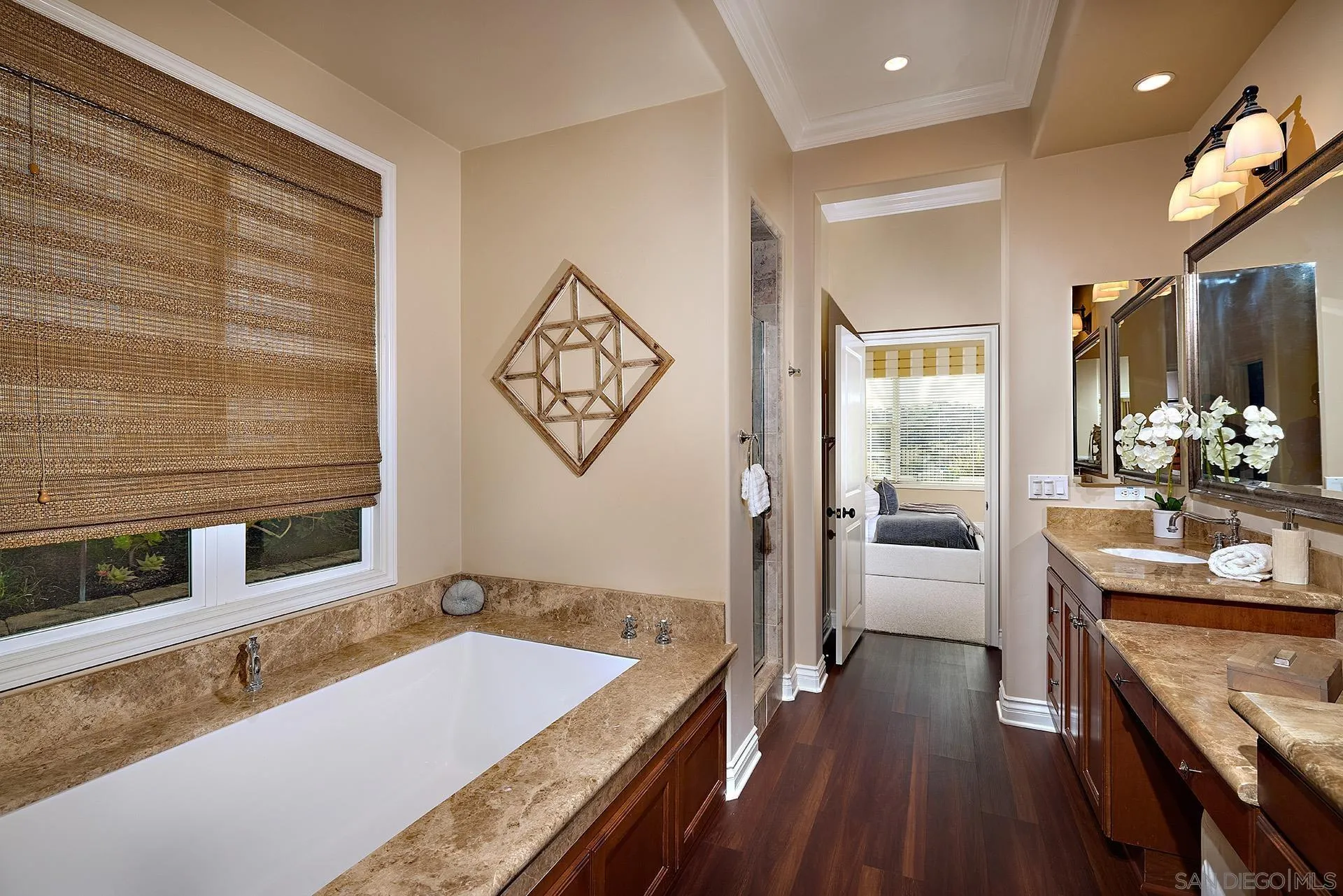 6615 Halite Place Carlsbad, CA 92009 - Photo 16 of 56 a room with sink and view of living room