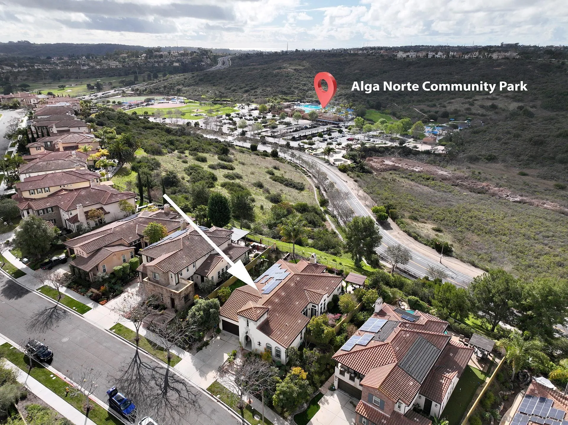 6615 Halite Place Carlsbad, CA 92009 - Photo 46 of 56 an aerial view of a city