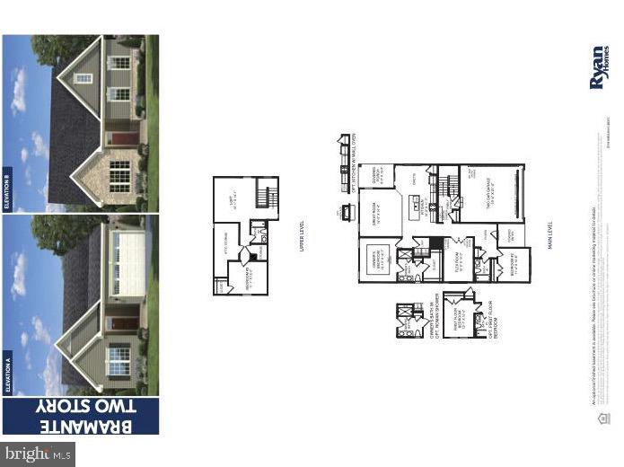 16 Thornton Drive Ocean View, DE 19970 - Photo 36 of 36 Ryan Homes 2 Story Bramante Floor plan