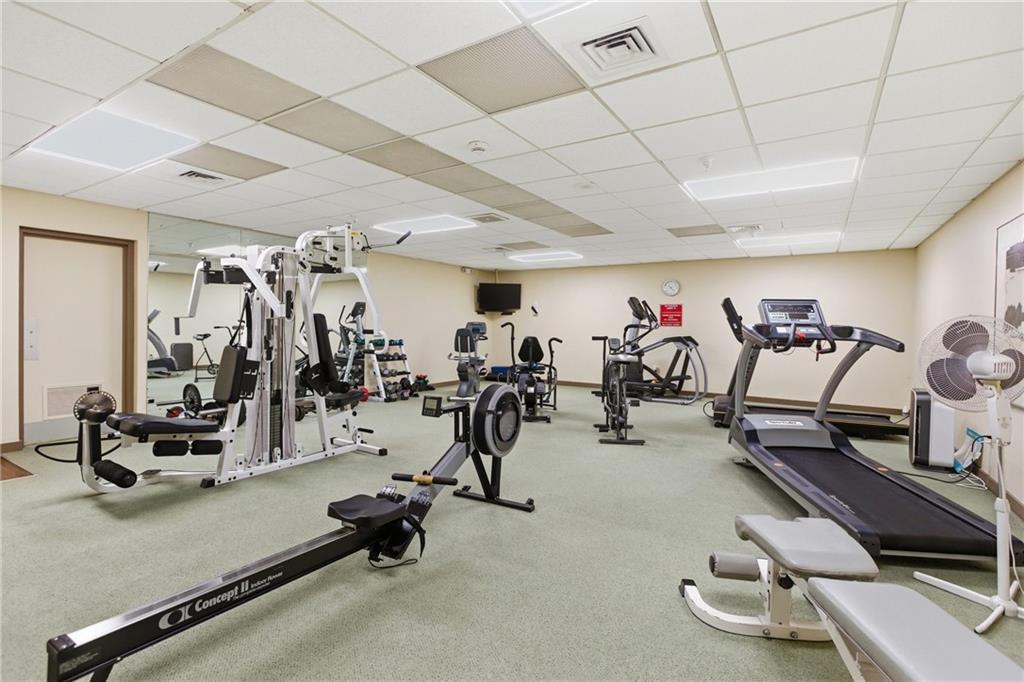 750 Washington Road, Unit 307 Pittsburgh, PA 15228 - Photo 21 of 24 a view of a room with gym equipment