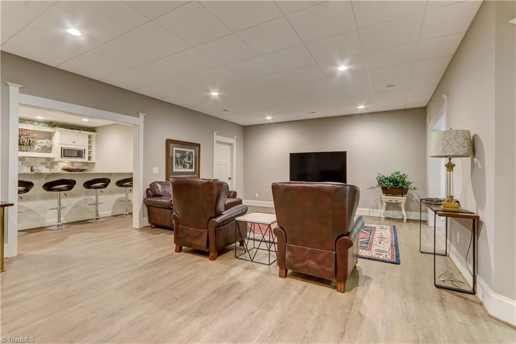 5807 Bison Drive Oak Ridge, NC 27310 - Photo 26 of 39 Media Room or Game Room, finished in 2017.