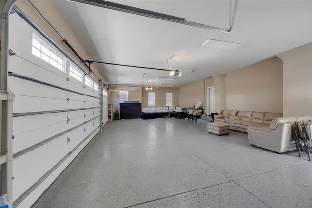 a view of a city with a mountain