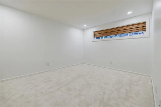 a view of empty room