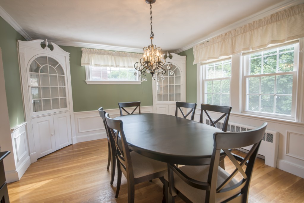 16 Latin Road Boston, MA 02132 - Photo 10 of 26 a view of a dining room with furniture window and outside view