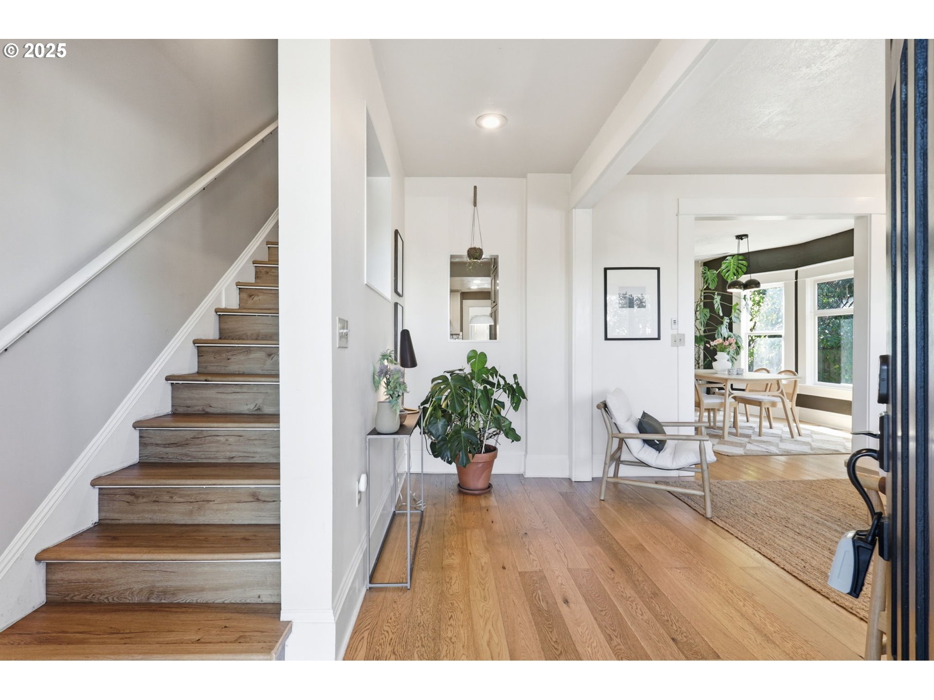954 Northeast Emerson Street Portland, OR 97211 - Photo 32 of 47 a view of a living room and entryway