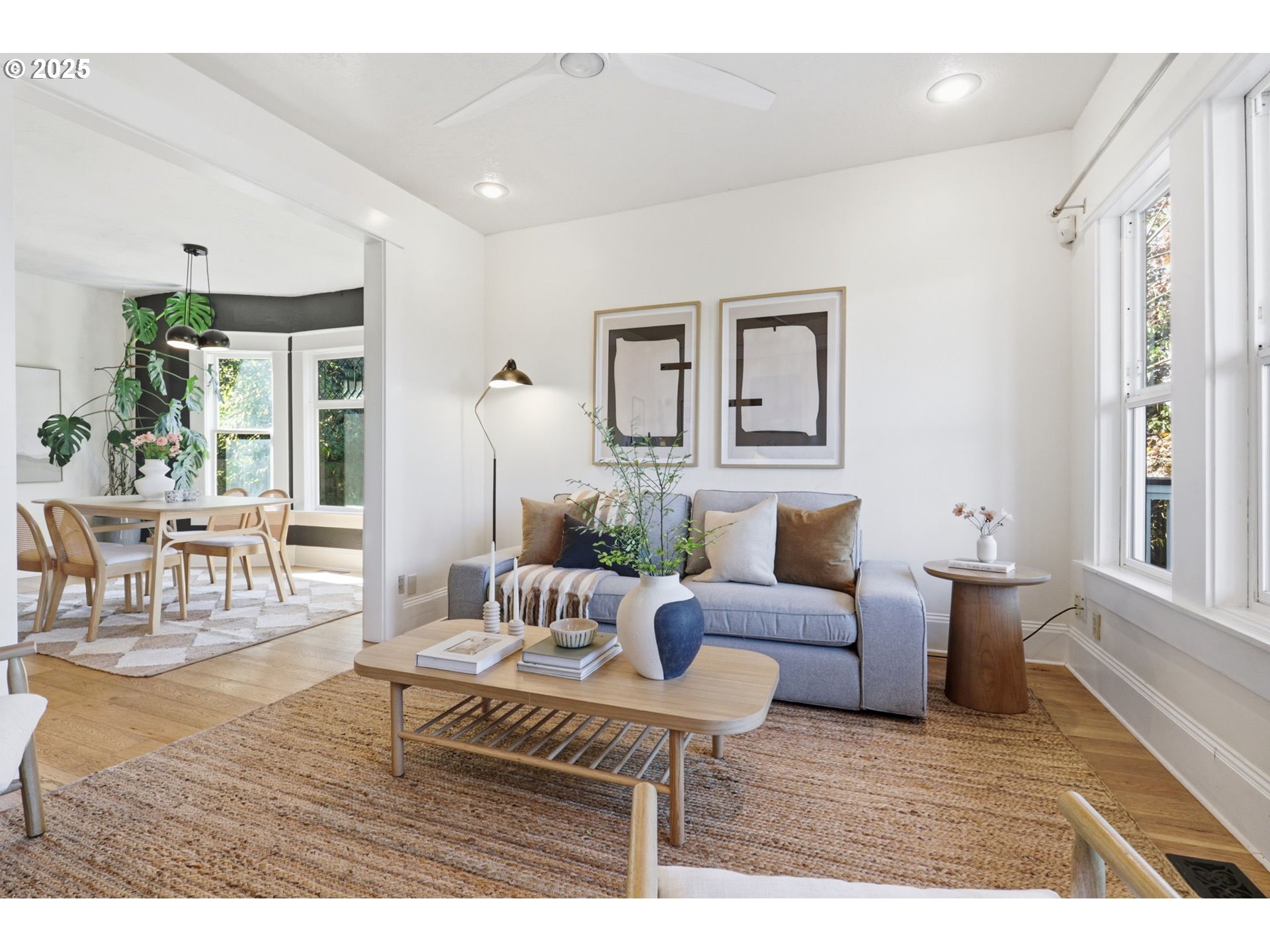 954 Northeast Emerson Street Portland, OR 97211 - Photo 7 of 47 a living room with furniture and a table