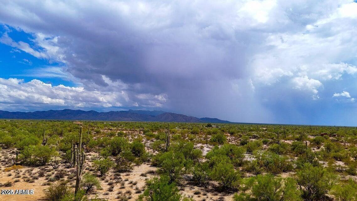0 South Twin Hawk Lane Marana, AZ 85658 - Photo 16 of 27 a view of an outdoor space and mountain from yard