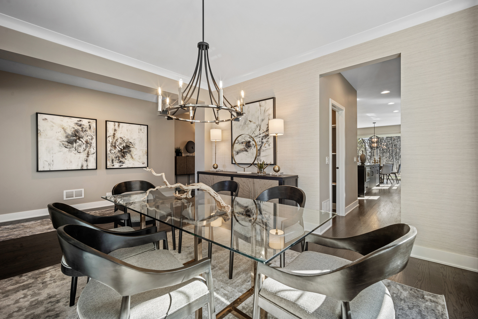2824 Parkside Circle Glenview, IL 60026 - Photo 12 of 31 a dining room with furniture and window