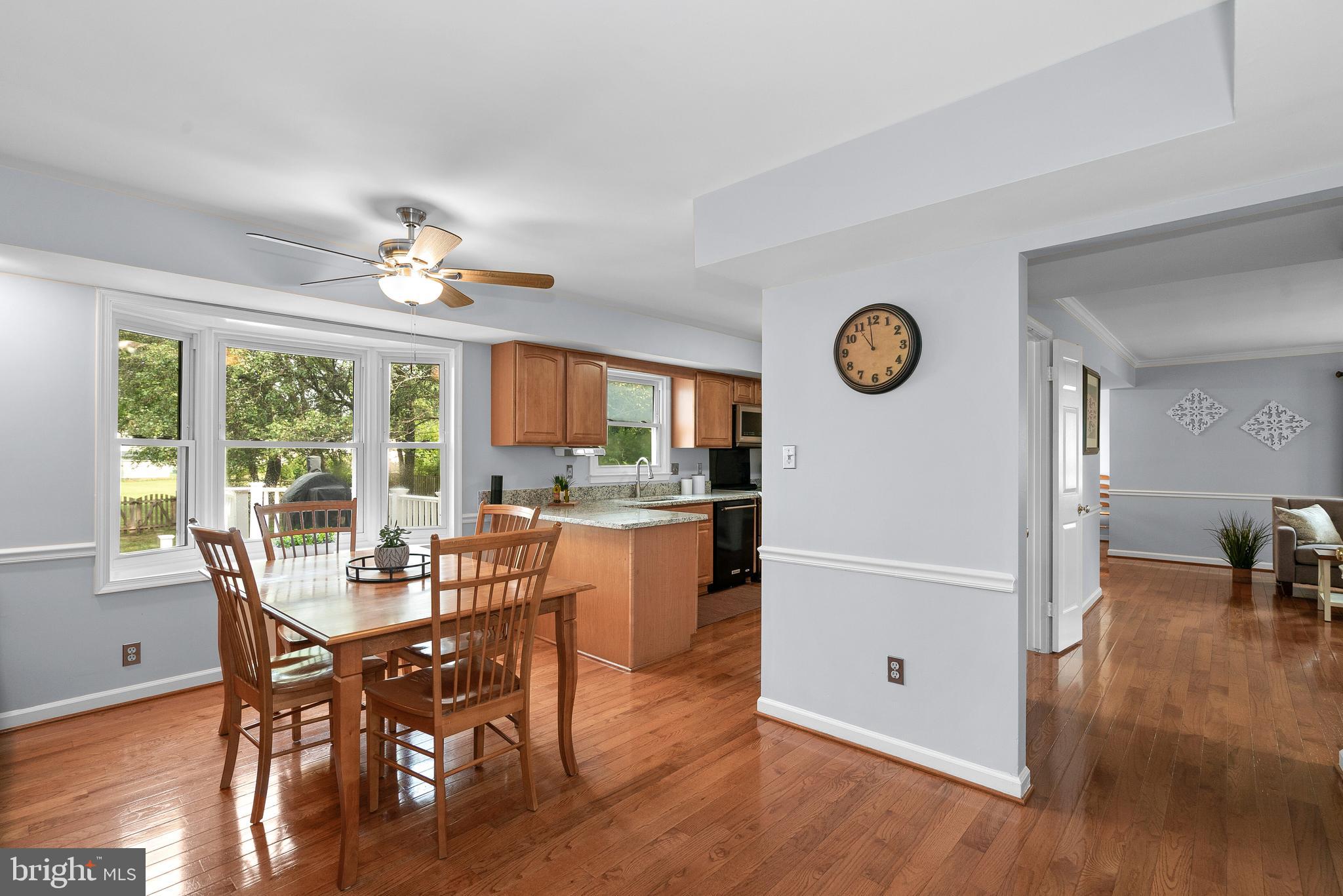 13910 Poplar Tree Road Chantilly, VA 20151 - Photo 12 of 51 Breakfast Room Off Kitchen w/ Sunny Bay Window