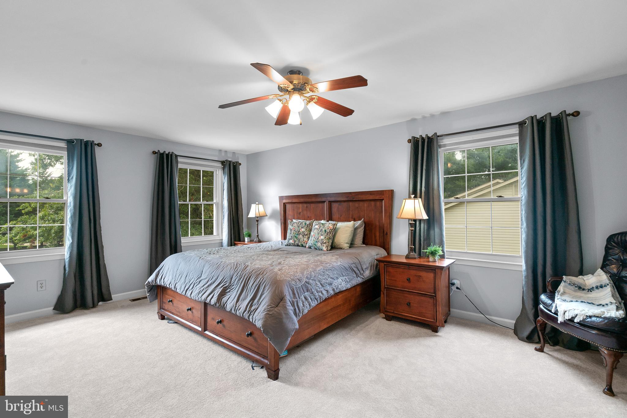 13910 Poplar Tree Road Chantilly, VA 20151 - Photo 28 of 51 Spacious Primary Suite w/ Fan and New Carpet