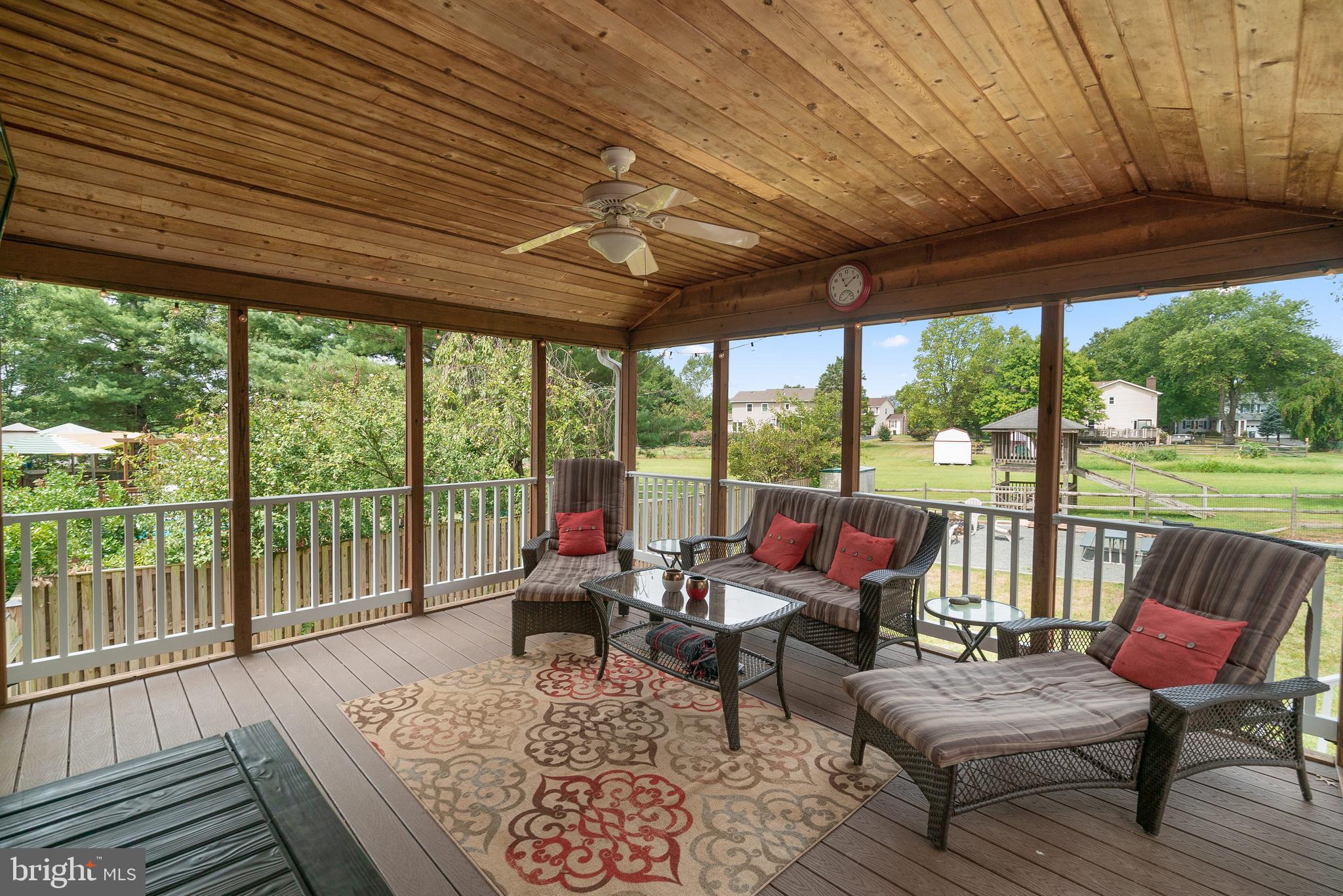 13910 Poplar Tree Road Chantilly, VA 20151 - Photo 42 of 51 Sensational Porch Overlooking Expansive Yard
