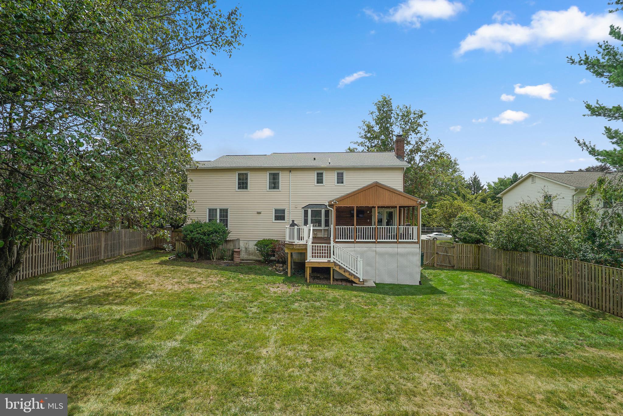 13910 Poplar Tree Road Chantilly, VA 20151 - Photo 48 of 51 Fenced Rear Lot