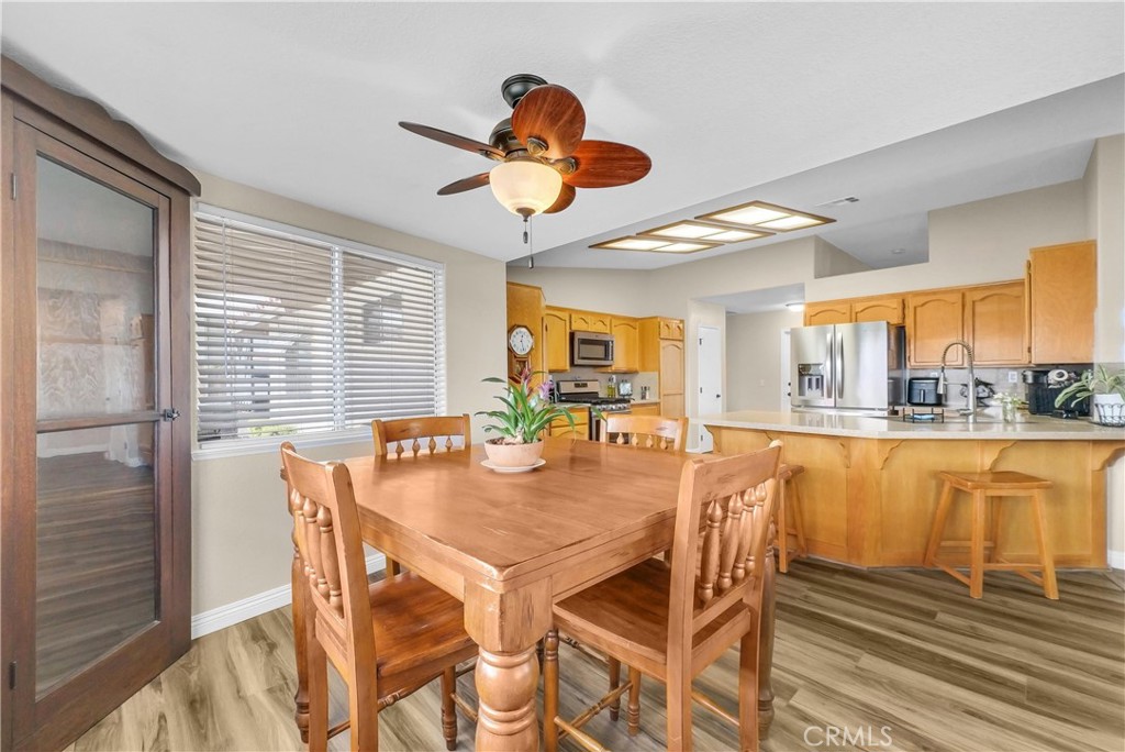 13931 Falling Leaf Road Apple Valley, CA 92307 - Photo 12 of 50 view from back of kitchen knook into kitchen