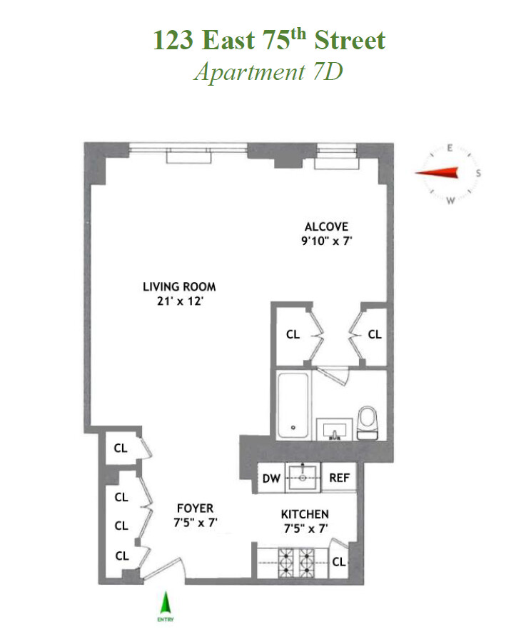 123 East 75th Street, Unit 7D Manhattan, NY 10021 - Photo 9 of 9