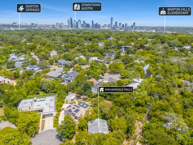 $1,295,000 | 2401 Homedale Circle, Austin, TX 78704