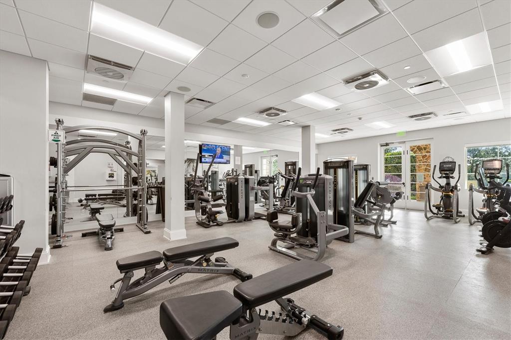 8477 Pavia Way Lakewood Ranch, FL 34202 - Photo 57 of 67 a view of a room with gym equipment