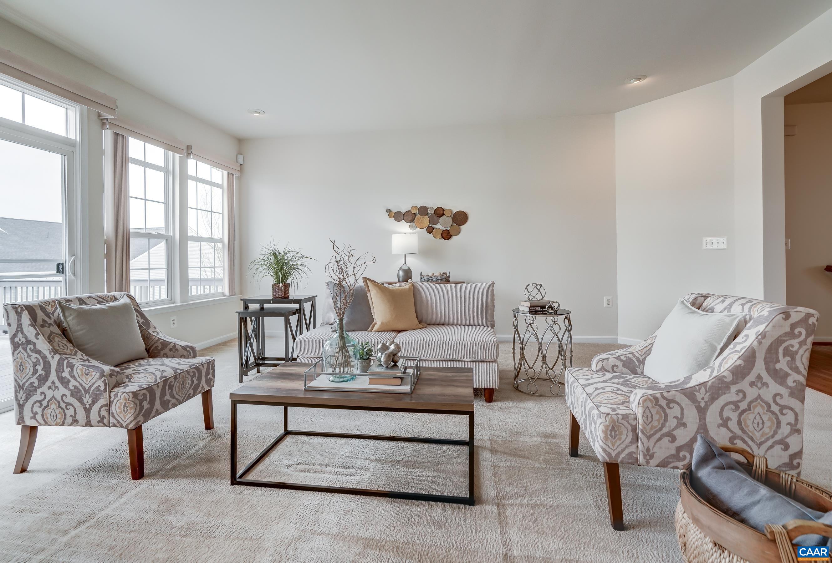 65 Prestwood Drive Ruckersville, VA 22968 - Photo 14 of 61 a living room with furniture and a potted plant on table