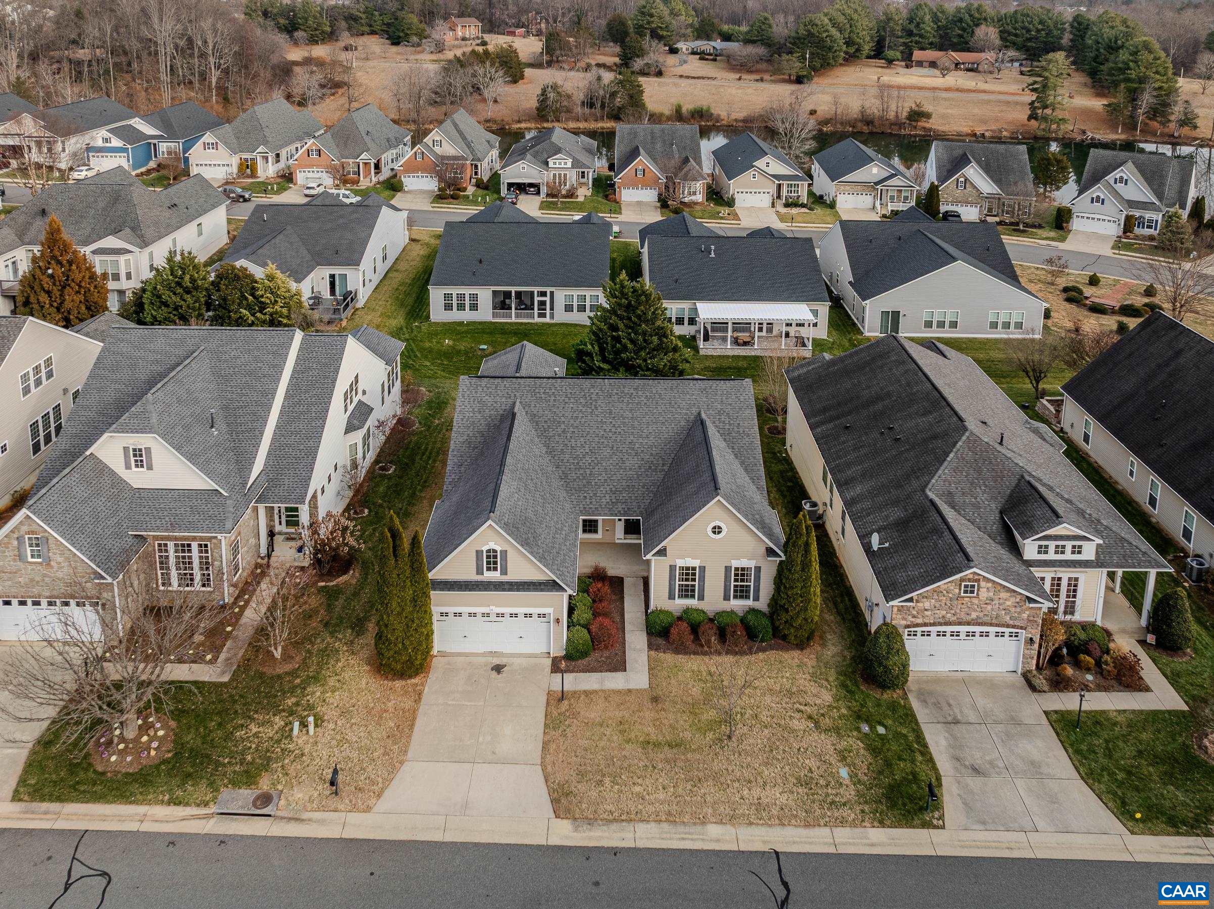 65 Prestwood Drive Ruckersville, VA 22968 - Photo 60 of 61 an aerial view of residential houses with outdoor space